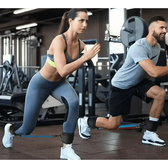 Ankle Resistance Bands with Cuffs 6-Piece