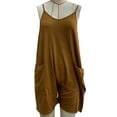 thumbnail image 2 of Monos Cortos para Mujer NikouMX Pantalones Cortos Casual Sin Mangas con Bolsillos Tamaño S M L XL 2XL, 2 of 2