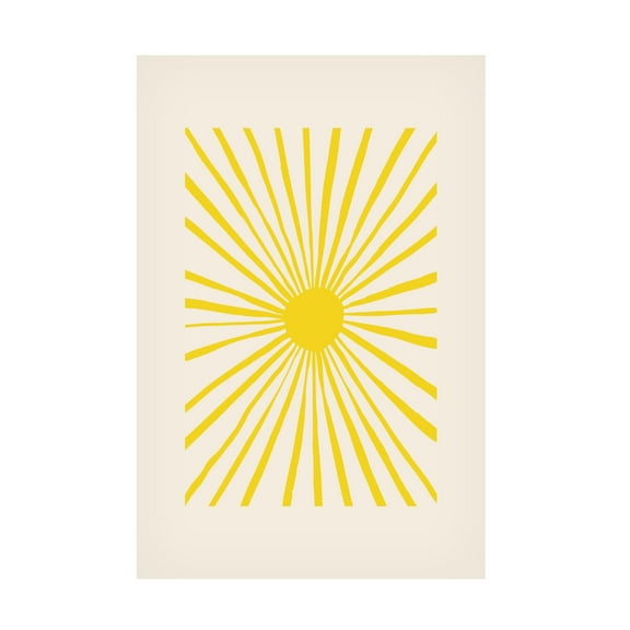 Pictufy Studio 'The Sun' Canvas Art - 12 x 19 Inches