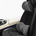 thumbnail image 6 of Orthopedic Memory Foam Lumbar Support Pillow Ergonomic Back Cushion 12.6"x9.4"x5.1" Removable Washable Cotton Cover Pressure Relief for Office Chair Car Seat Home Use, 6 of 6