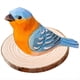 thumbnail image 1 of Adornos de PáJaros de Madera Estilo NóRdico Tallado una Mano en Madera DecoracióN ArtíStica de PáJaros ArtesaníAs de Animales en Miniatura Regalos para NiñOs,E, 1 of 5