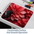 thumbnail image 6 of Petal Flower Gaming Mouse Pad, Desk Mat, 8.3x9.8 Inch, Non-Slip Rubber Bottom, Printed, Suitable for Office and Gaming, 6 of 6