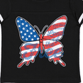 thumbnail image 4 of Inktastic Patriotic Butterfly Girls Toddler T-Shirt, 4 of 5