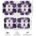 thumbnail image 5 of POBUDS Switch Skin | Sticker Wrap Vinyl Decal | Set Compatible with Nintendo Switch ( Switch OLED Model, Purple Flower), 5 of 5