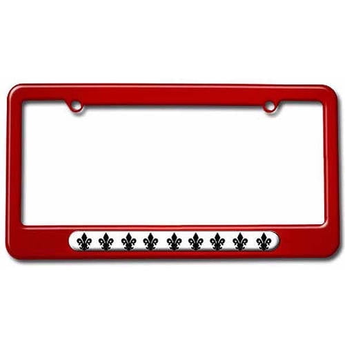 Fleur De Lis License Plate Frame