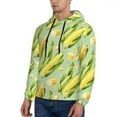thumbnail image 2 of Hoodies for Men - Fresh Sweet Corn Long Sleeve Comfrt Men'S Fashion Hoodies & Sweatshirts, Sweatshirts for Men Hoodies Pullover Clothing Clothes with Pouch, 2 of 7