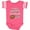 Football Pink and White, variant on Inktastic Papaw Football Grandson Boys or Girls Baby Bodysuit