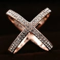 thumbnail image 3 of Cross Brooches X Shape Scarf Buckle Crystal Brooches For Women Hollow Scarves Buckle Brooch Jewelry Clothing Accesories, 3 of 4