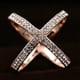 thumbnail image 3 of Cross Brooches X Shape Scarf Buckle Crystal Brooches For Women Hollow Scarves Buckle Brooch Jewelry Clothing Accesories, 3 of 4