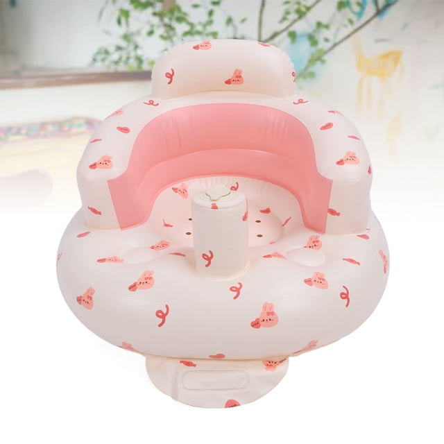 Silla Inflable Portátil De Apoyo Para Niños Pequeños, Sofá Inflable De Apoyo Para Bebés, Fácil De Limpiar, Cómodo Para Bañarse