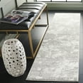 thumbnail image 2 of SAFAVIEH Hanna Lynna Abstract Runner Rug, Beige/Ivory Grey, 2' x 8', 2 of 7