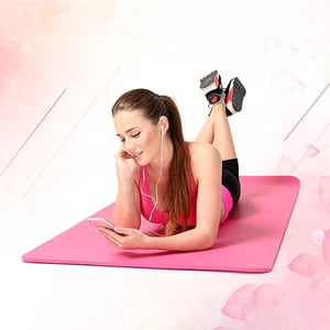 Sports Cameland Widened Thickened Lengthened Household Non-Slip Nbr Yoga Mat Mat 183Cm*60Cm*1Cm