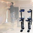 thumbnail image 3 of waltyotur Drywall Stilts 24-40Inch Adjustable Aluminum Tool Stilt for Painting Painter or Cleaning Black, 3 of 6