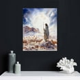 thumbnail image 4 of COMIO  Life The Parable of the Lost Sheep Jesus Christian Scripture Bible Wall Art Jesus Poster in Minimalist Boho Christian Home Decor Perfect Religious Wall Art Gift ( No Frame, 4 of 4