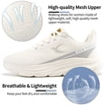 thumbnail image 3 of Ablanczoom Womens Sneakers :Breathable Mesh No-Slip Runing Shoes Women Tennis Sport Walking Footwears Athletic, 3 of 7