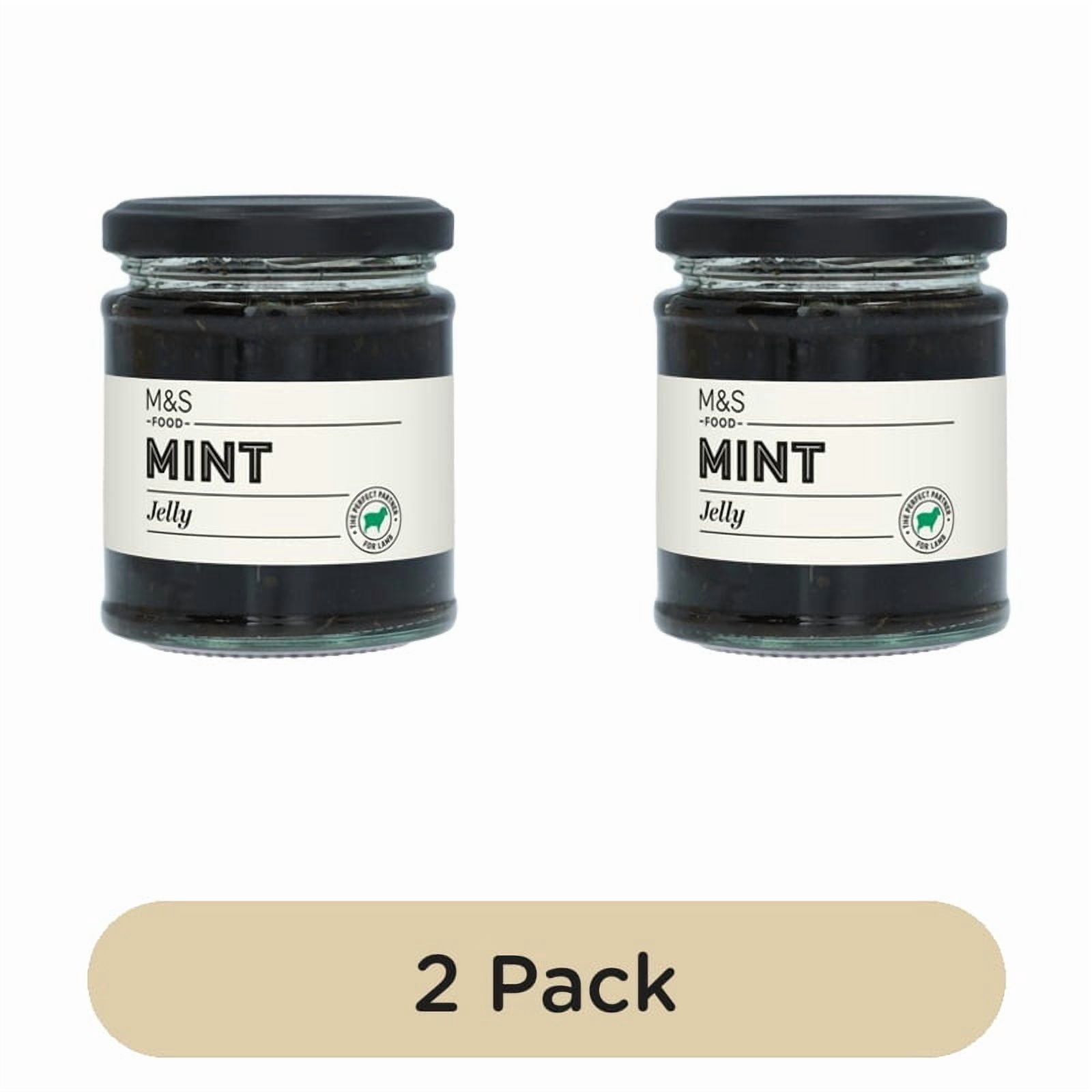 M&S Mint Jelly 215g, British Import (Pack of 2)