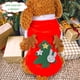 thumbnail image 3 of RV Disfraz de Navidad para perros y gatosPolyester Elk Christmas Pet Costume Cute Dog Christmas Clothes Pet Christmas Clothes (XS) Rojo Verde, 3 of 5