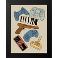 thumbnail image 2 of Villa, Milli 19x24 Black Modern Framed Museum Art Print Titled - Retro Gaming Mute Colored, 2 of 5