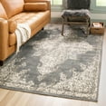 thumbnail image 4 of Contemporary Daisy Collection Area Rug Cream - 2'x6', 4 of 5