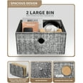 thumbnail image 4 of Sorbus Living Room Cozy Storage MDF Wood End Table, Gray, 4 of 9