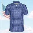 thumbnail image 3 of Popsicle Season Polo Shirt for Men Firework Funny Golf Shirt 4th of July, 3 of 7