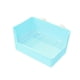 thumbnail image 2 of Bandeja de entrenamiento para orinal de conejo, caja de cama, jaula, inodoro, caja de baño para conejos, bandeja para mascotas Azul, 2 of 9