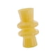 thumbnail image 5 of Jarrón de vidrio, jarrón decorativo, adorno único, jarrón nórdico de mesa, jarrón moderno, tallo amarillo grande, 5 of 9