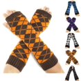 thumbnail image 2 of Couvre-bras d'Hiver Mode Protecteur Unisexe Trou pour Pouce Manchons de Bras, 2 of 10