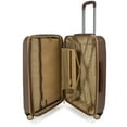 thumbnail image 2 of Badgley Mischka Unisex 3-Piece Expandable Luggage Set, Brown, 2 of 7