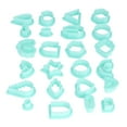 thumbnail image 2 of Clay Cutters, DIY Hand Made 24 Pcs  Clay Cutters  For Earrings Making, 2 of 8