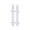 White, variant on Decorative Plastic Garden Fence Edging for Lawns, Flower Beds, and Greenery Borders in Red