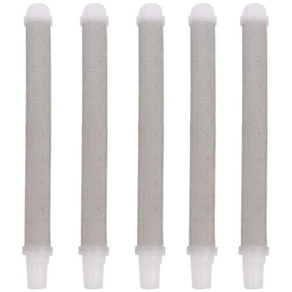 5Pcs Airless Spray Gun Filter Elements 60 Mesh Airless Paint Spray Nozzle Accessories for Wagner Airless Paint Spray Gun