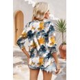 thumbnail image 4 of Tops WIHOLL, talla grande, primavera y verano, manga 3/4 para mujer, 4 of 5