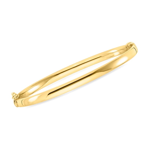 Ross-Simons 18kt Gold Over Sterling Bangle Bracelet, Women's, Adult