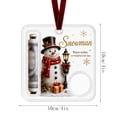 thumbnail image 6 of 9 PCS Christmas Cash Gift Holder Ornament - Clear Acrylic Money Holder for Cash Gift - Christmas Tree Hanging Ornament Set for Holiday Decor, Stocking Stuffer Gifting, 6 of 9