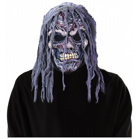 Zombie Mask Adult Costume Accessory Grey Zombie Mask