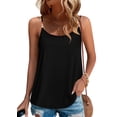 thumbnail image 3 of WIHOLL Tank Top for Women Beaded Spaghetti Strap Summer Flowy Cami Lace Sleeveless Scoop Neck Shirts, 3 of 11