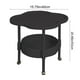 thumbnail image 3 of Muebles de oficina para el hogar, mesa pequeña, mesa de noche para apartamento pequeño, mesa pequeña, escritorio de plástico, 3 of 9