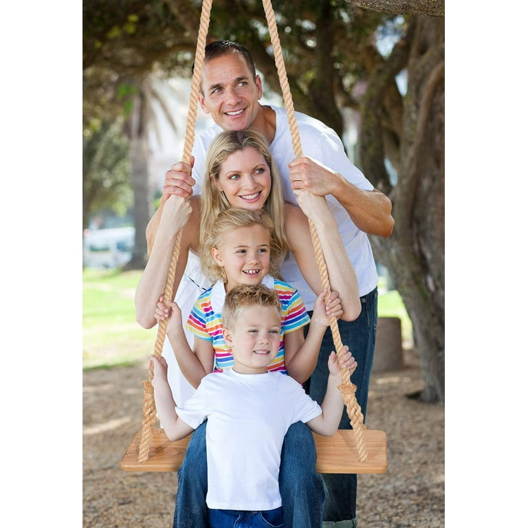 Wooden Swing Yangbaga Hanging Tree Swings Wood Swings Seat 23.6
