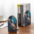 thumbnail image 5 of Easygdp Colorful Planet Universe 2 Pcs Bookend Large Capacity Office Book Ends for Home Office Library School Study Decoration, 5 of 8