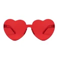 thumbnail image 2 of Jelly Heart Shape Rimless Sunglasses Gong Bohan unisex, 2 of 2