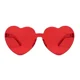 thumbnail image 2 of Jelly Heart Shape Rimless SunglassesClear BlueNosize Gao Jinjia unisex, 2 of 2