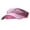 Hot Pink, variant on Sky Blue Sports Visor Sun Visors for Women Cotton Summer Packable Ponytail Beach Hats for Women Travel Upf 80+ One Size