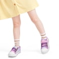 thumbnail image 4 of Kushyshoo Kids Canvas Shoes Pink Casual Children Sneaker Size 12 Little Girls, 4 of 7