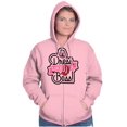 thumbnail image 3 of Betty Boop High Heels Cute Funny Zip Hoodie Sweatshirt Women Brisco Brands X, 3 of 6