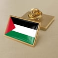 thumbnail image 4 of Pines de solapa de bandera de Palestina, broche con bandera de Palestina, insignia de Metal esmaltada, traje de recuerdo, 4 of 8