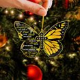 thumbnail image 6 of Flash Deals! Nomeni Household Pendant Christian Butterfly Cross Christmas Tree Ornament, 1 X Pendant, 6 of 6
