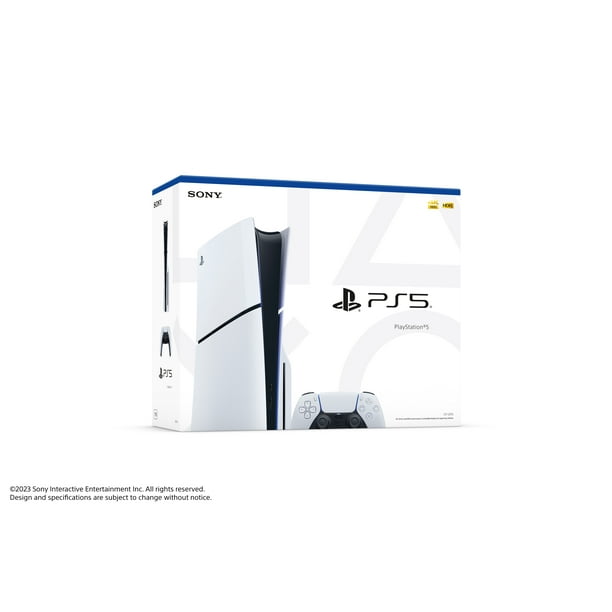 Sony PlayStation 5 (PS5) Disc Console Slim with 1TB SSD, 4K