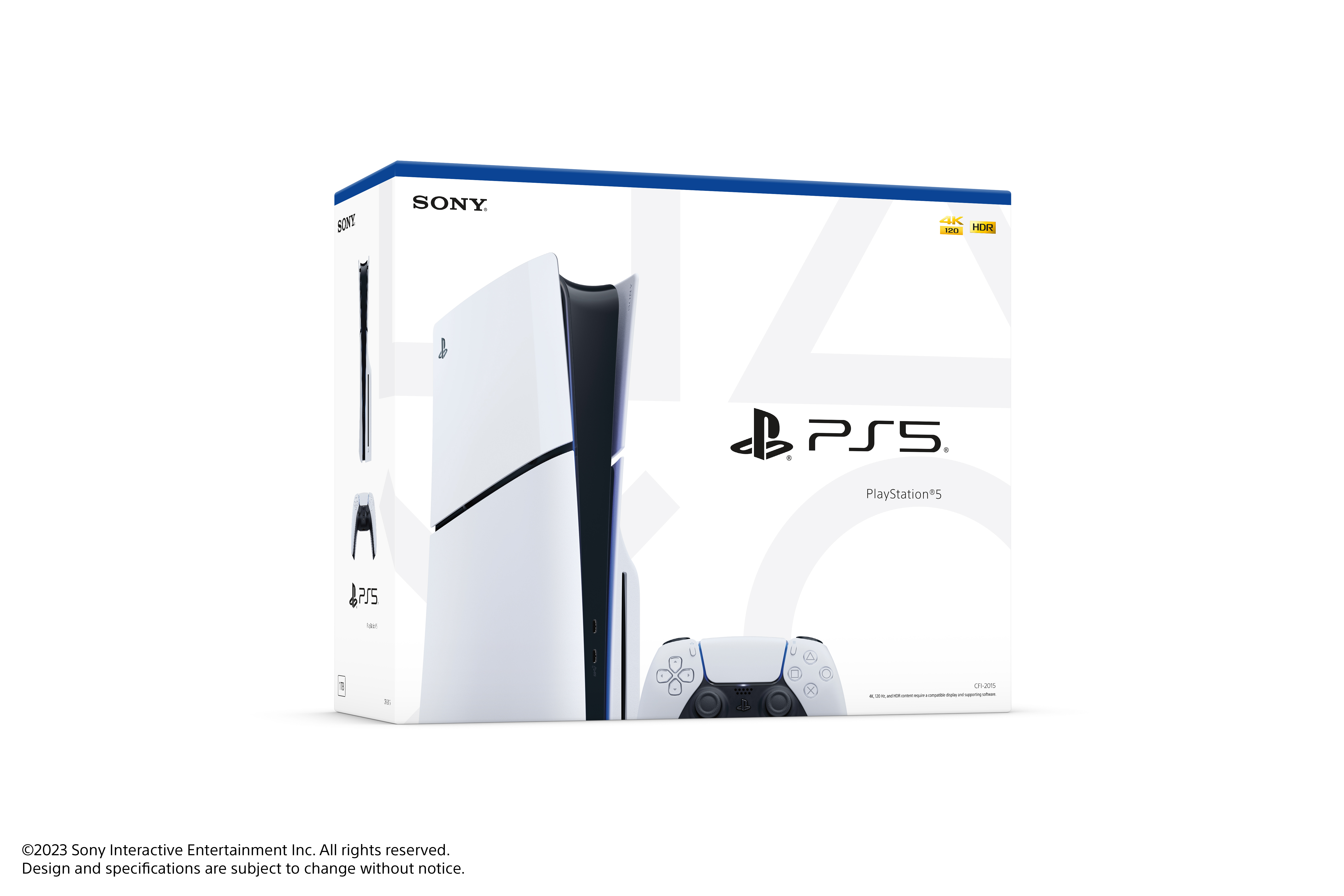 Sony PlayStation 5 (PS5) Disc Console Slim - image 5 of 7