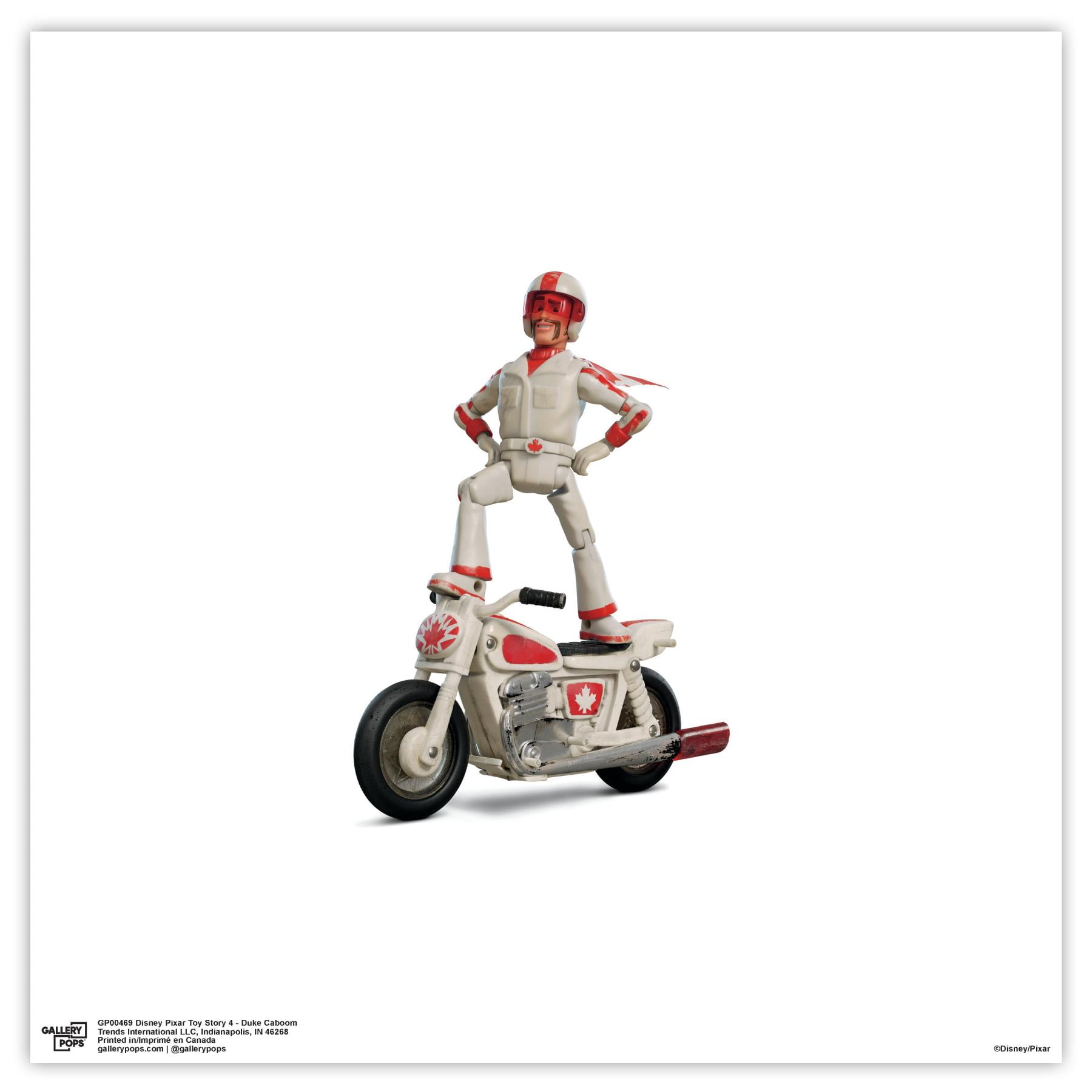 Gallery Pops Disney Pixar Toy Story 4 - Duke Caboom Wall Art, Unframed Version, 12" x 12"